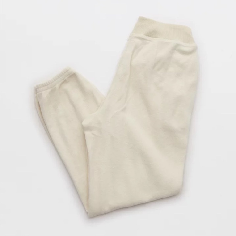 Aerie Sherpa Fleece Corset Jogger - Picture 6 of 9